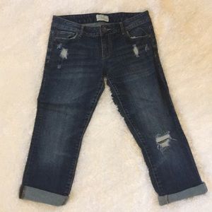 AEROPOSTALE denim / jean capri pants